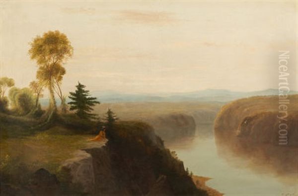 American Landscape Oil Painting by Alfred Jacob Miller