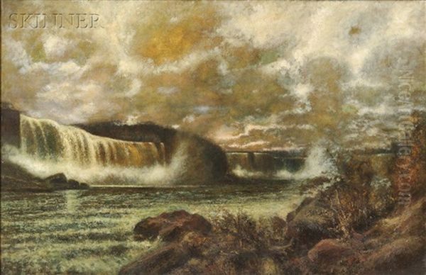 Niagara Falls Oil Painting by Charles Henry Miller