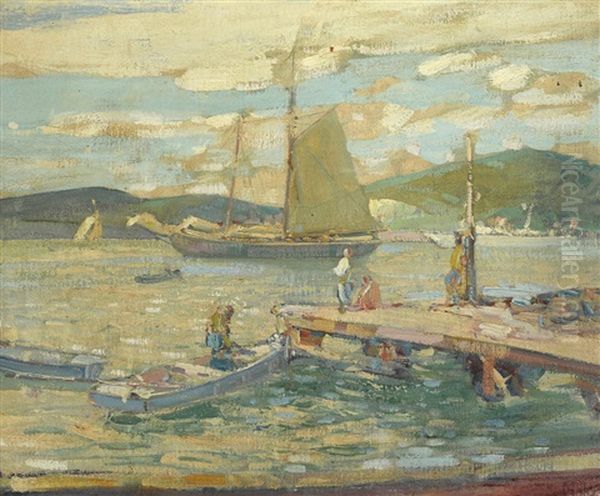 St. Thomas, Virgin Islands Oil Painting by Richard Edward Miller