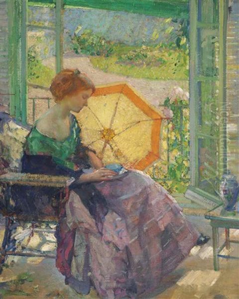 Tea-time by Richard Edward Miller