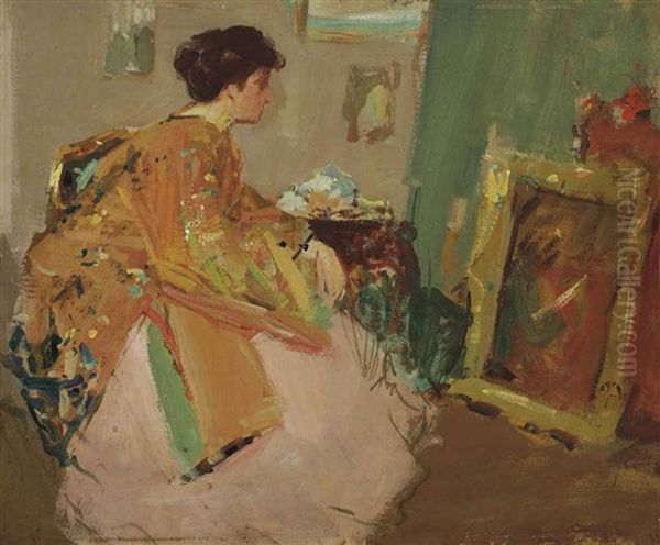 An Artistic Reverie by Richard Edward Miller