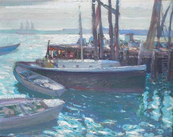 Afternoon Light, Provincetown Oil Painting by Richard Edward Miller