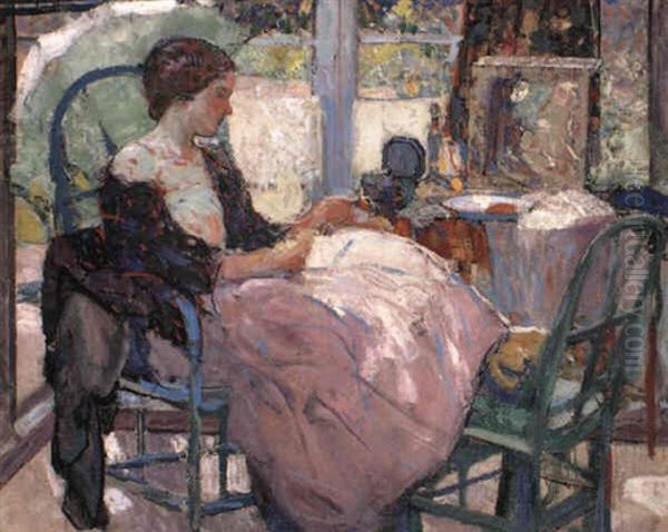 The Jewel Box Oil Painting by Richard Edward Miller