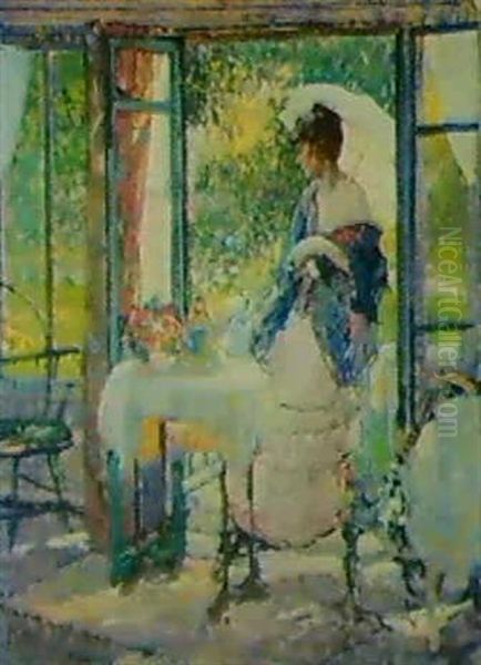 The Sun Room Oil Painting by Richard Edward Miller