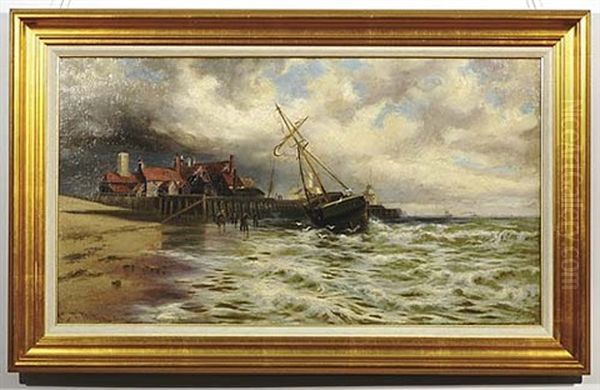 After The Storm Oil Painting by Thomas Oxley Miller