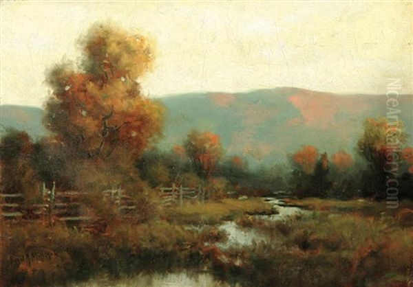 Autumn Glow Oil Painting by Royal Hill Milleson