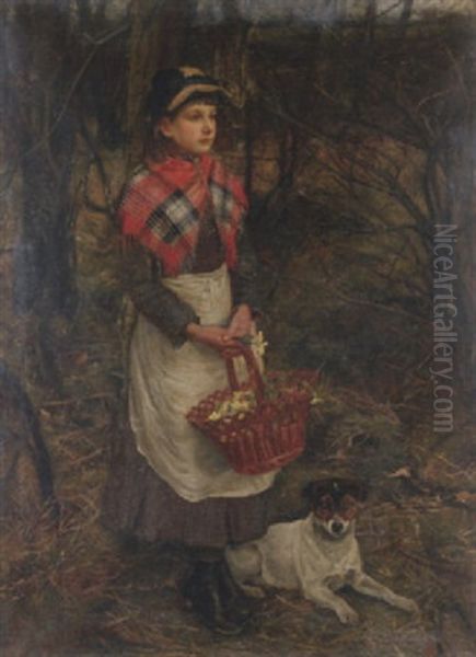 Springtime Oil Painting by William Edward Millner