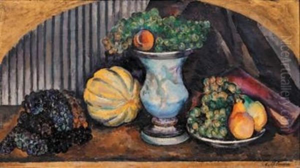 Nature-morte Oil Painting by Adolf Milman