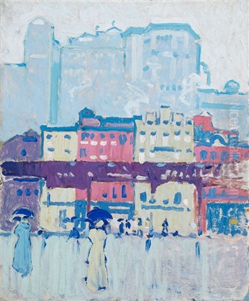 City Rain by David Brown Milne