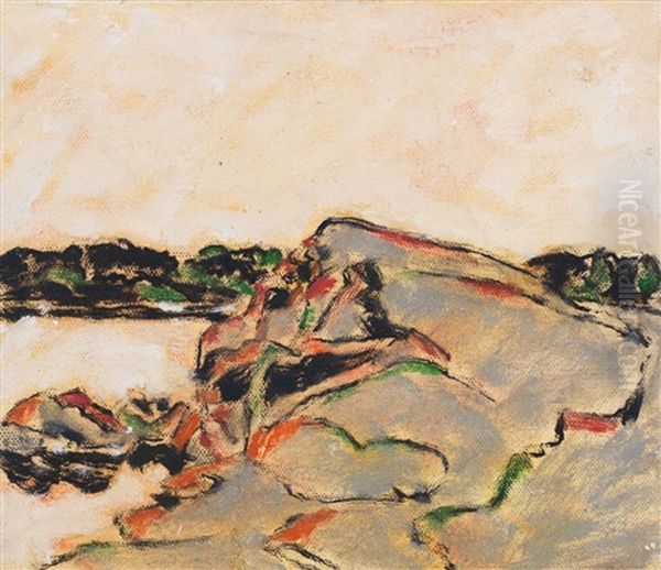 Rock Point Ii, Severn River, Muskoka by David Brown Milne