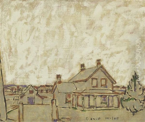 Gray House, Palgrave, Ontario by David Brown Milne