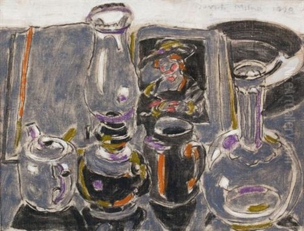 Early Morning (+ Palgrave Landscape, Verso) by David Brown Milne