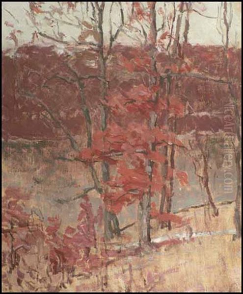 The Last Of Autumn, New York by David Brown Milne