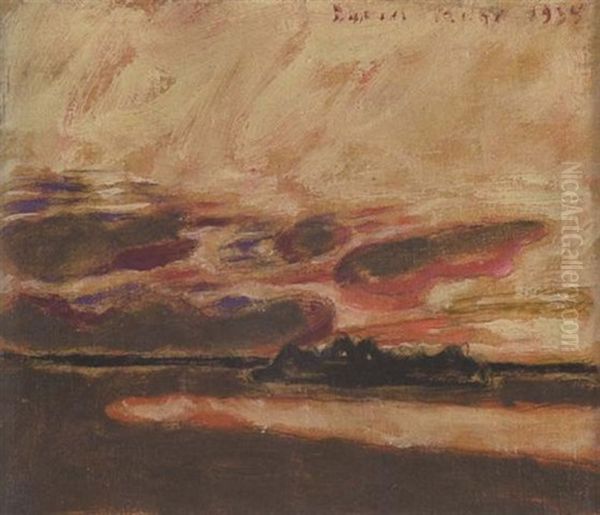 Gray Sunset by David Brown Milne