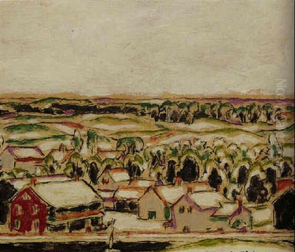 Village And Country by David Brown Milne