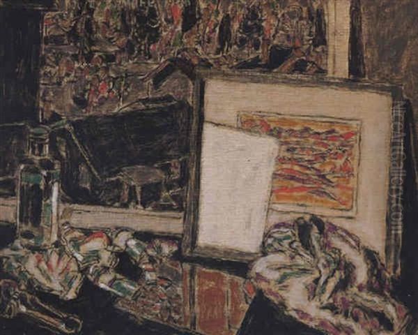 Corner Of The Etching Table by David Brown Milne