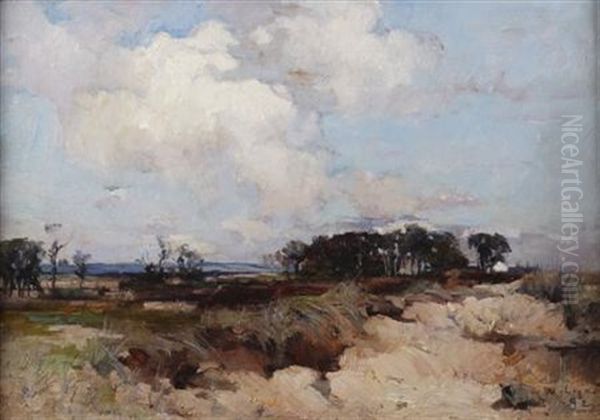 Landscape Near Newburgh On Tay by Joseph Milne