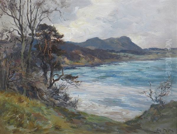 Aberdour Oil Painting by Joseph Milne