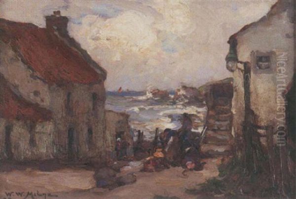 Untitled Oil Painting by William Watt Milne