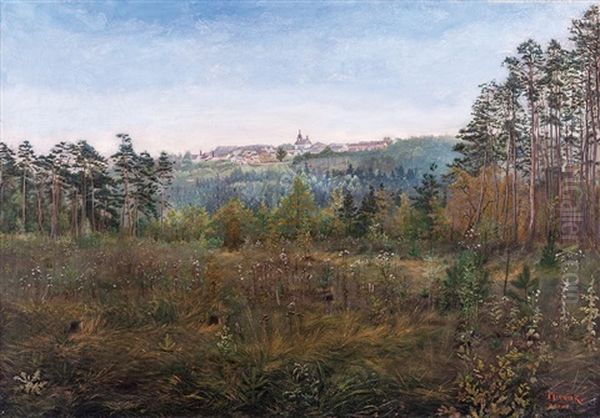 Peruc Oil Painting by Jan B. Minarik