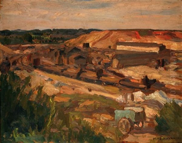 Paisaje Polaco Oil Painting by Maurice Minkowski