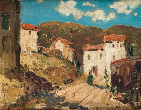 Paisaje Rural Oil Painting by Joaquin Mir Trinxet