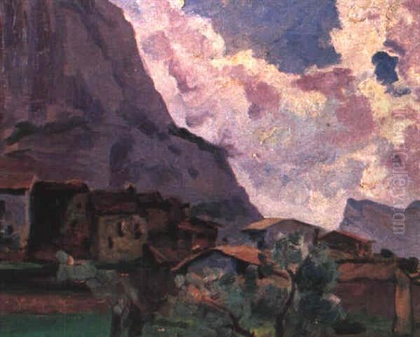 Paisaje De Figels Oil Painting by Joaquin Mir Trinxet