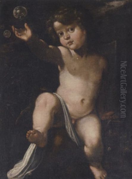 A Vanitas: Homo Bulla Est Oil Painting by Luigi Miradori