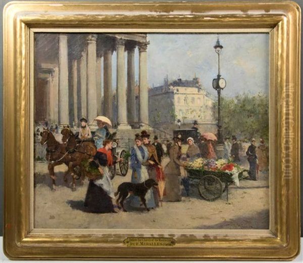 La Madeleine Oil Painting by Francisco Miralles y Galup