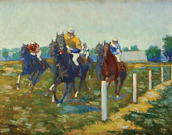 Horse Racing by Grigore Mircescu