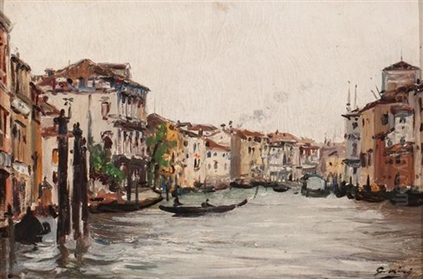 Venecia Oil Painting by Gaspar Miro Lleo