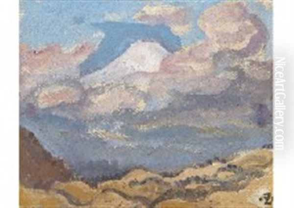 Jikkoku Gap Oil Painting by Kunishiro Mitsutani