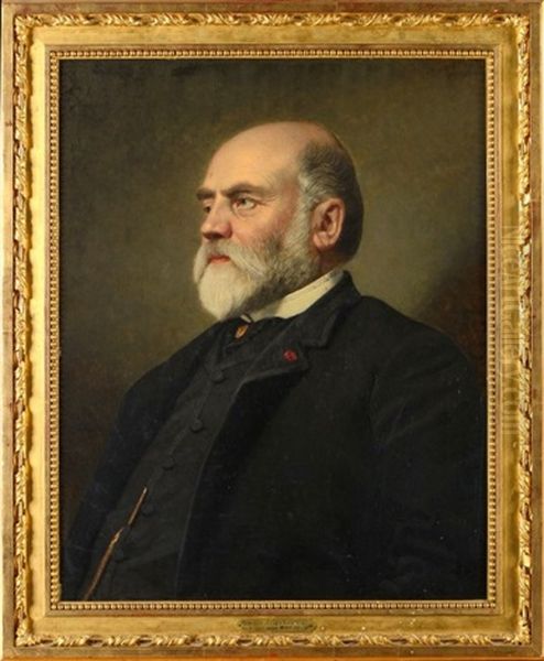 Monsieur Jules Cornuau Oil Painting by Andre (Count) de Mniszek