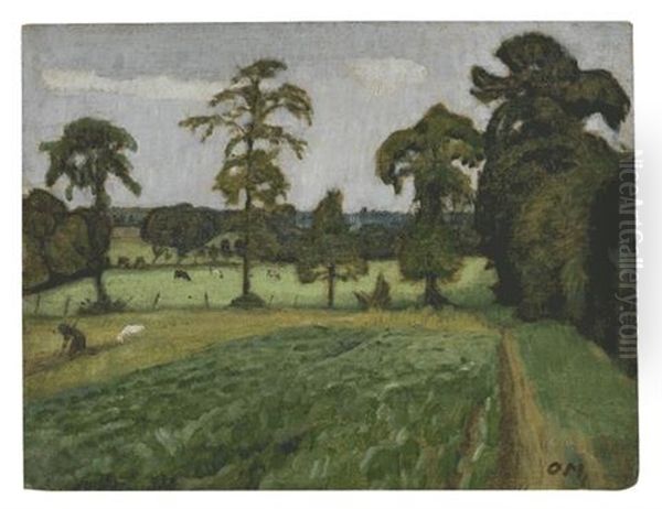 Fischerhuder Sommer Oil Painting by Otto Modersohn