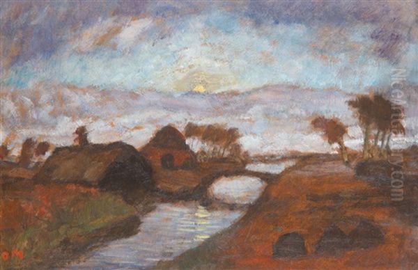 Abendstimmung by Otto Modersohn