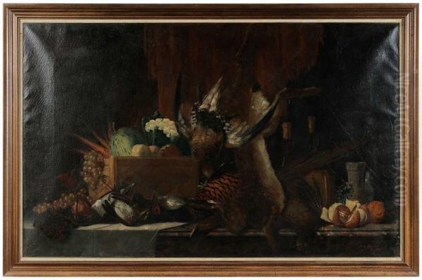 Nature Morte Oil Painting by Max Otto Beyer