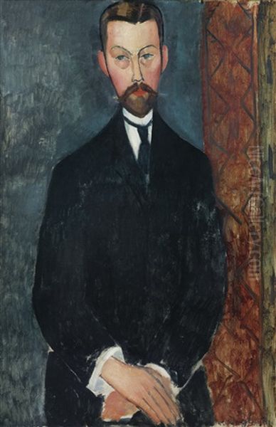 Portrait De Paul Alexandre Oil Painting by Amedeo Modigliani