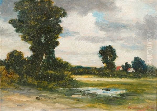 Landschaft Oil Painting by Anderly Johann Moeller