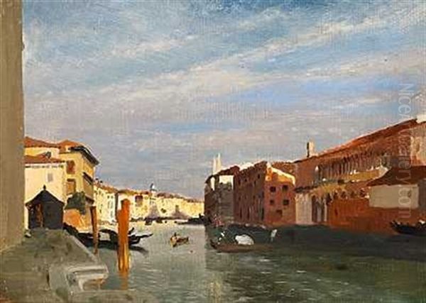 Parti Fra Venedig Oil Painting by Jean Baptiste van Moer