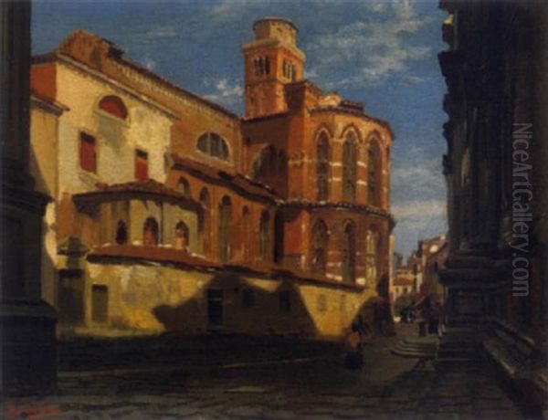 Motiv Aus Venedig Oil Painting by Jean Baptiste van Moer