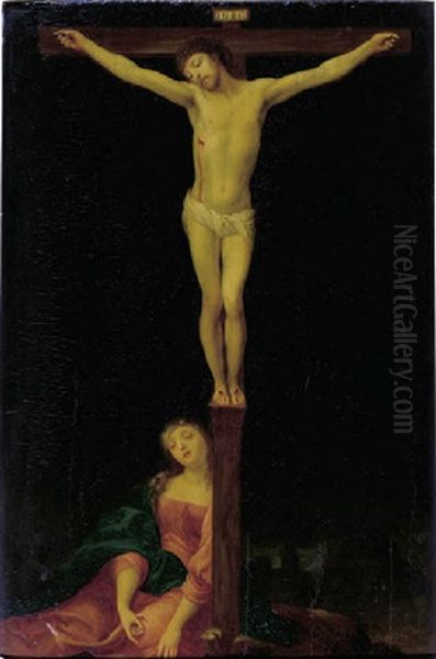 The Crucifixion Oil Painting by Claes Cornelisz Moeyaert