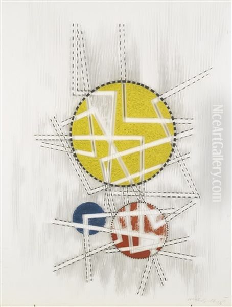 Lo Oil Painting by Laszlo Moholy-Nagy