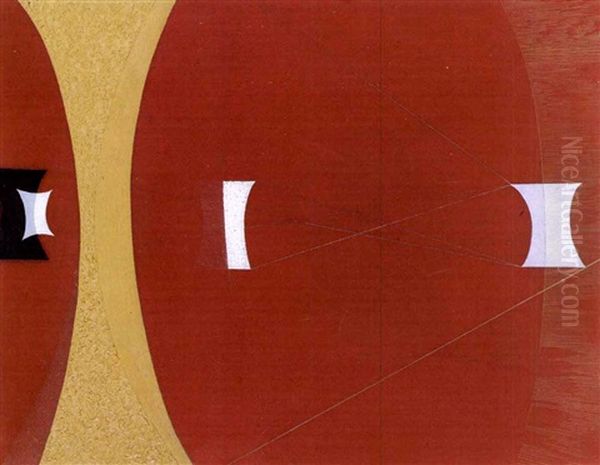 Plastikrelief Oil Painting by Laszlo Moholy-Nagy