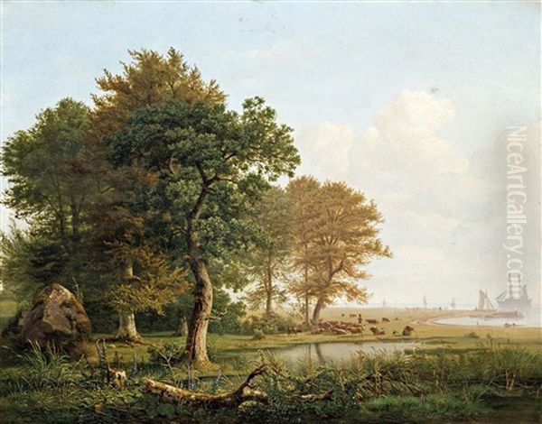 Ligetes Taj Oil Painting by Johann Georg Paul Mohr