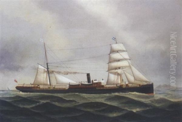 The British-registered Steamer 