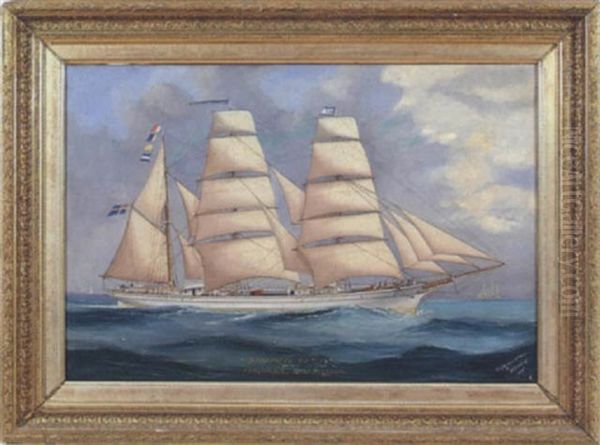 Drottning Sophia, Sundswall Kt O Svensson Oil Painting by John Henry Mohrmann