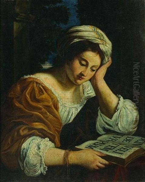 Une Sybille Oil Painting by Pier Francesco Mola