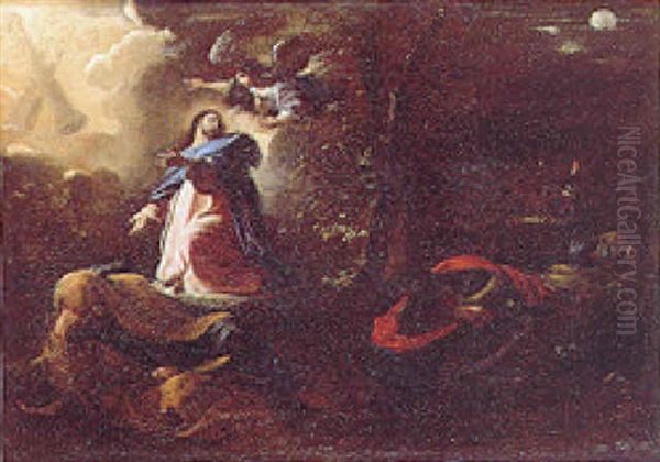 The Agony In The Garden Oil Painting by Pier Francesco Mola