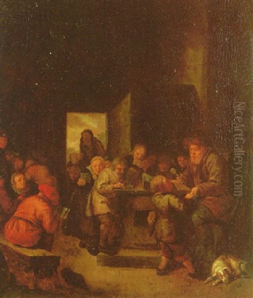 The Schoolroom Oil Painting by Jan Miense Molenaer