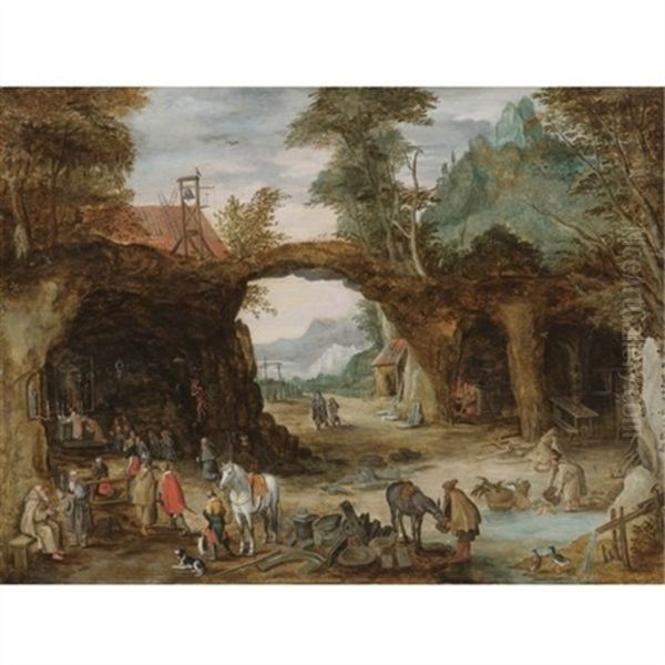 The Hermitage Oil Painting by Joos de Momper the Younger